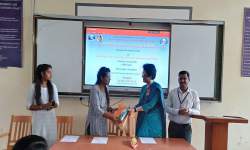 प्लेसमेंट सेल आयोजित व्याख्यान विषय: वस्तू आणि सेवा कराचा (GST) वापर आणि रोजगाराच्या संधी