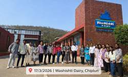 Industrial Visit to Washisti Dairy, Chiplun