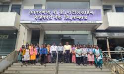 आदरणीय पी. डी. पाटीलसाहेब सहकारी बँक लि., कराड अभ्यास भेट